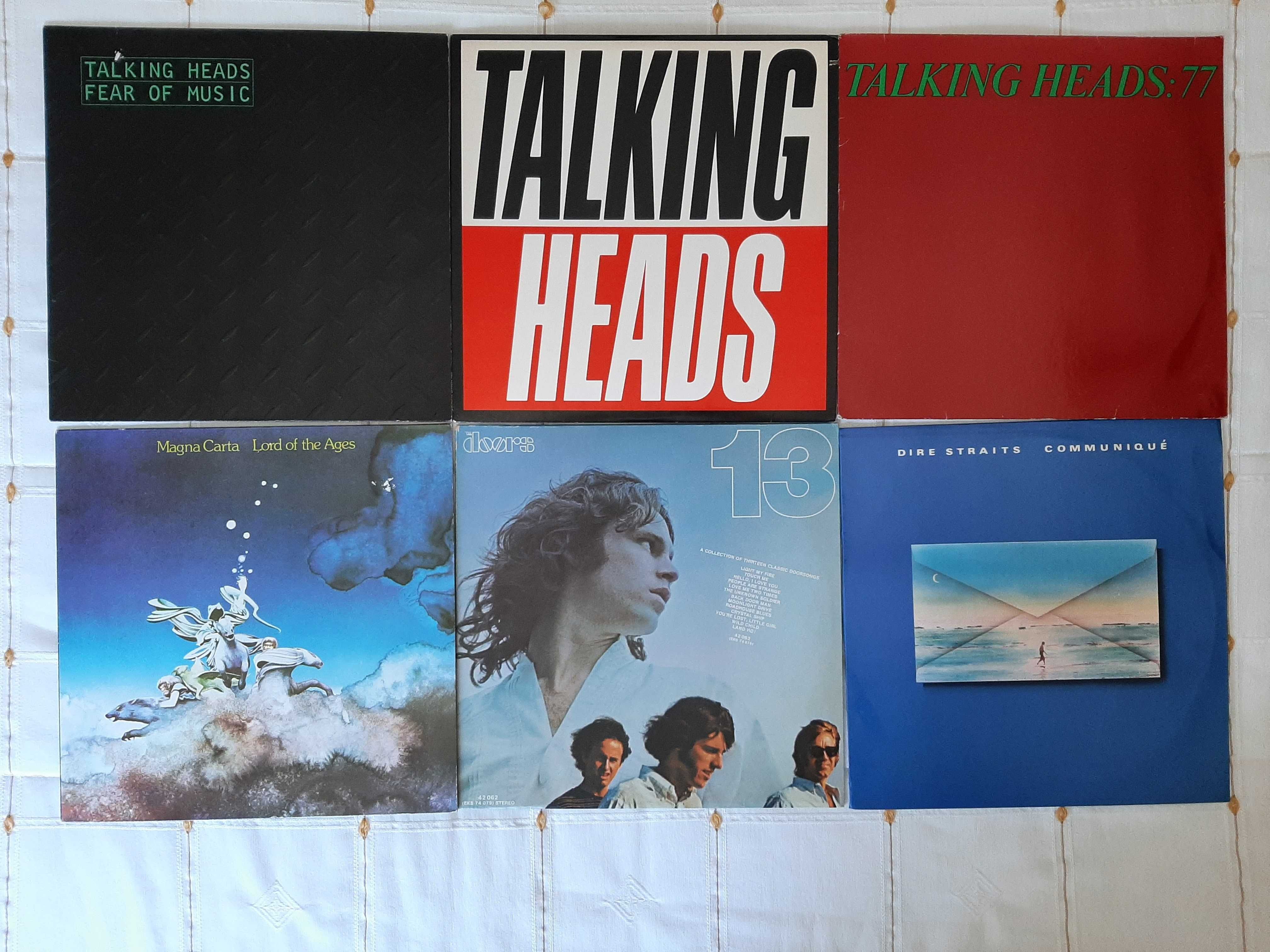Talking Heads – Magna Carta – The  Doors – Dire Straits - Vinil LP