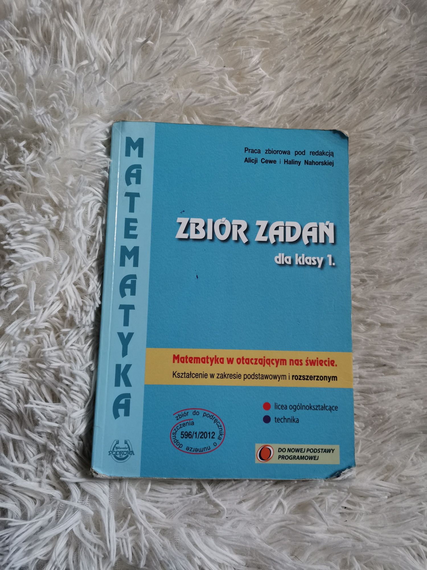 Zbiór zadań 1 liceum technikum matematyka w otaczającym nas świecie