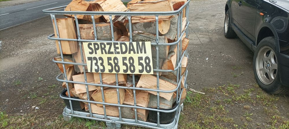 Drewno opałowe opał kominkowe buk łupane cięte na wymiar transport