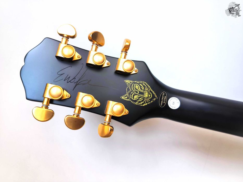 Новий Epiphone Emily Wolfe Sheraton Stealth '2022 Black Aged Gloss