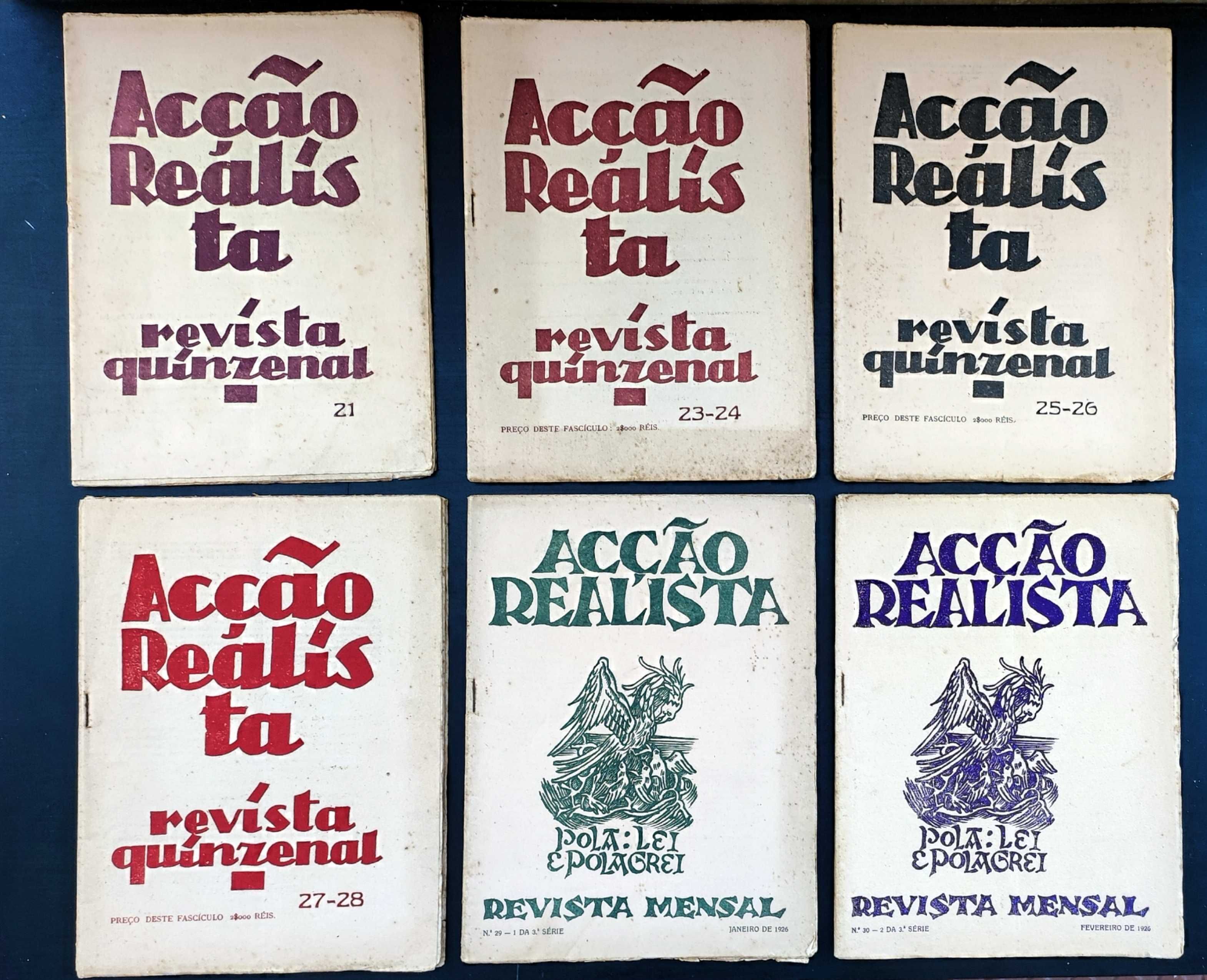 6 x Acção Realista: Revista Quinzenal