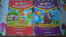 Książki dla małych i dużych, wiersze, 2 sztuki