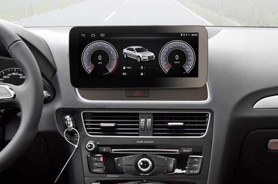 Radio FM DAB+ Opcja CarPlay Android GPS WiFi 4G MP3 MP4 USB Audi Q5