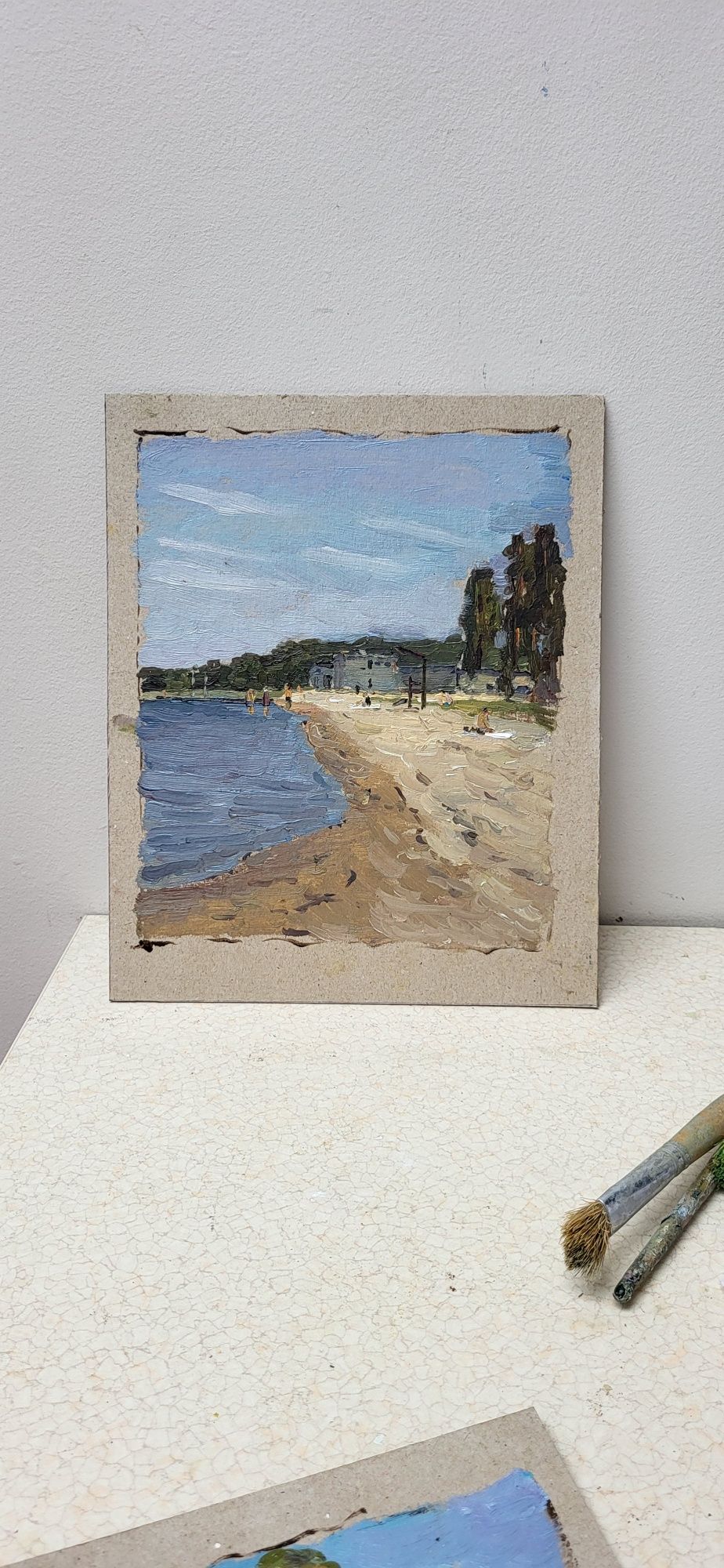 Obraz olejny 27x22 cm