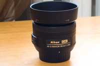 Об’єктив Nikon 35mm f/1.8G AF-S DX Nikkor