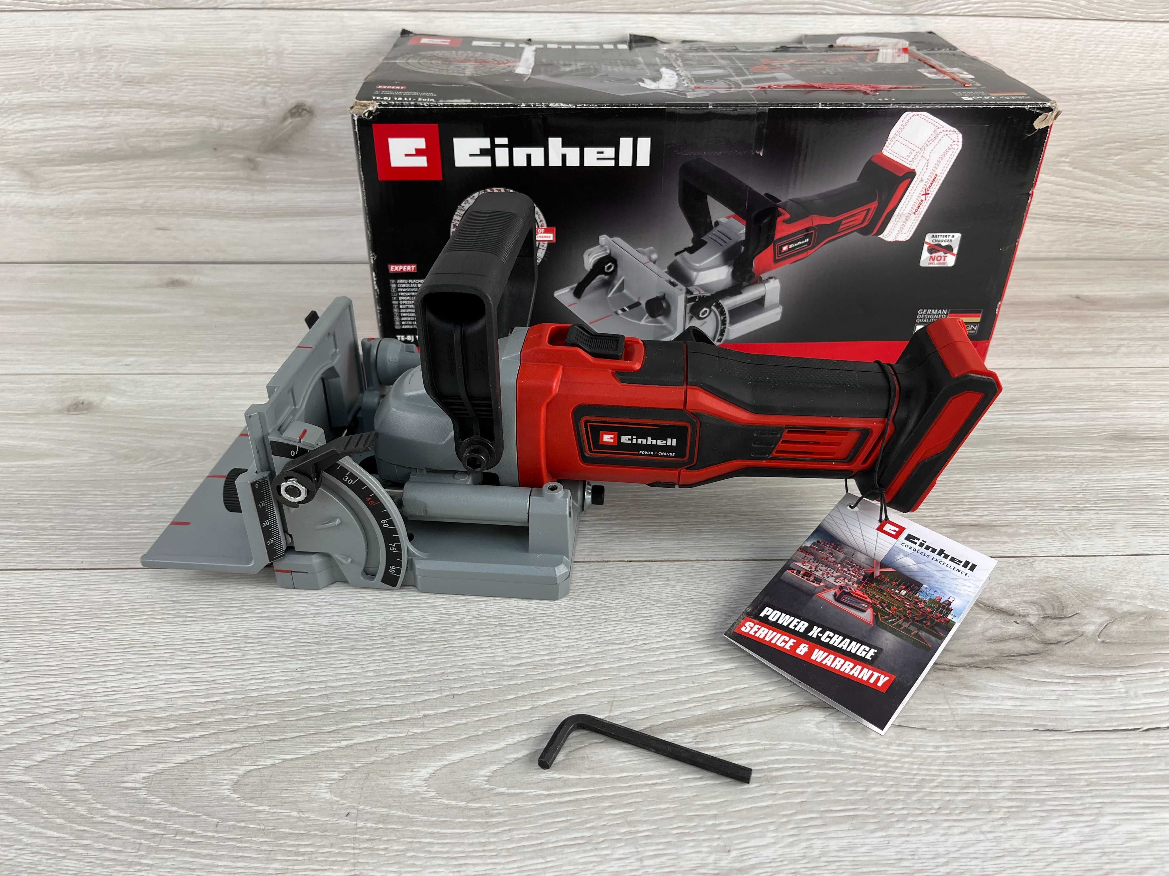 Фрезер ламельный аккумуляторный Einhell TE-BJ 18 Li - Solo бу