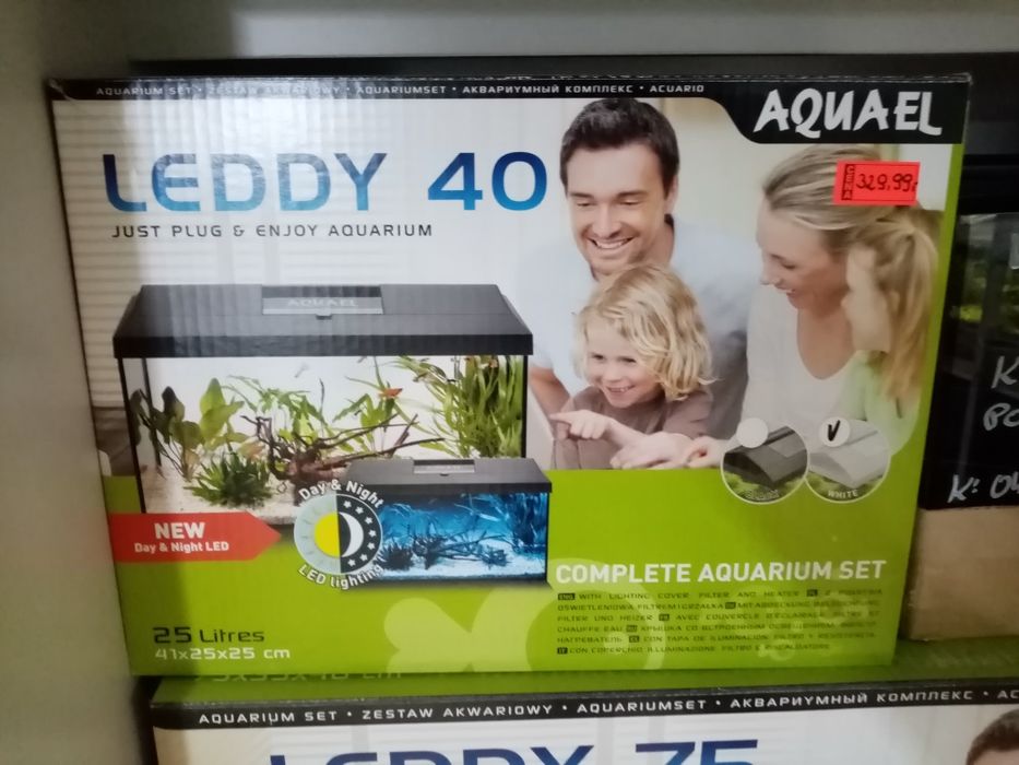 Aquael zestaw leddy 40l Black - TINAZOO WITKIEWICZA