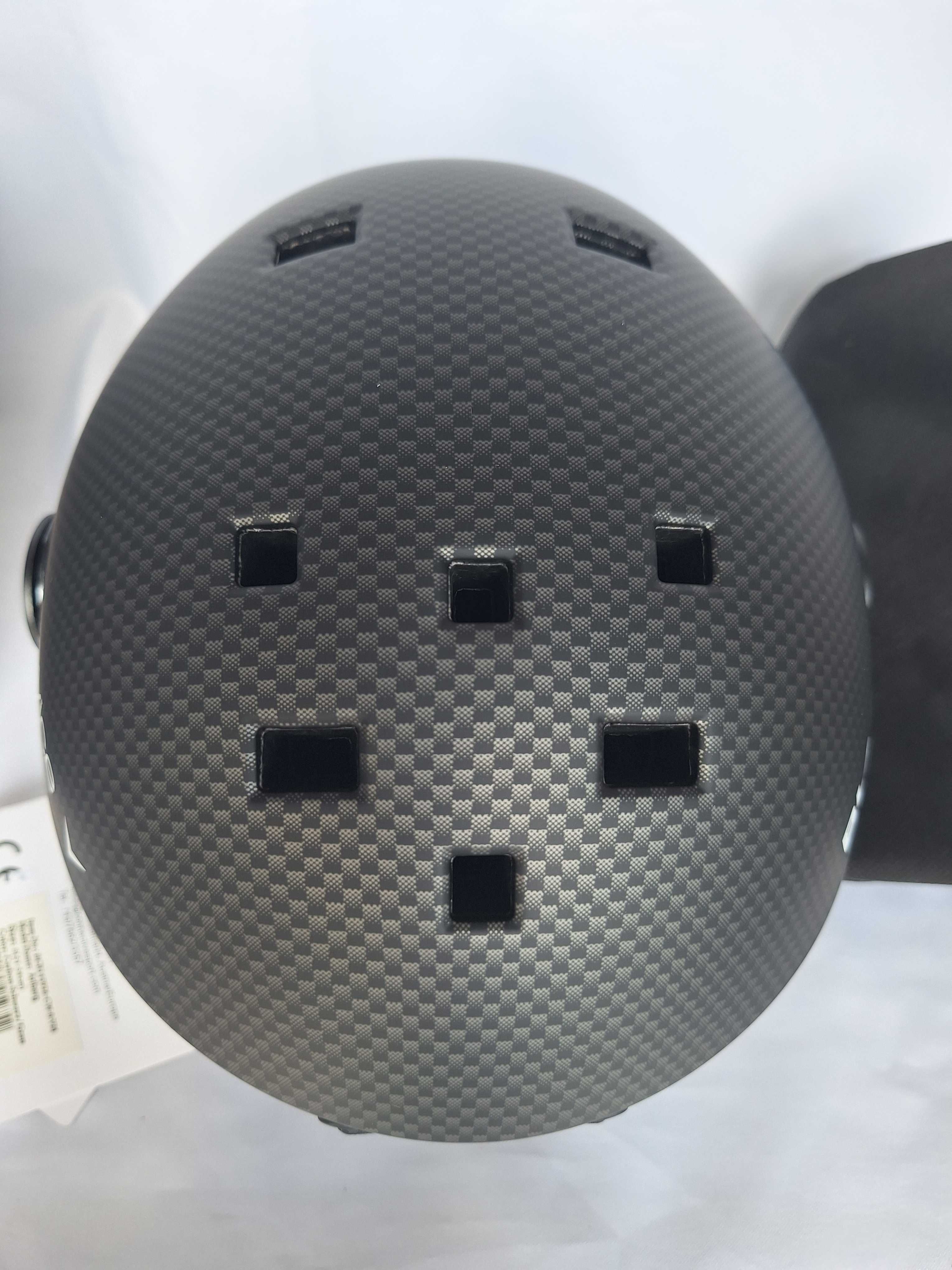 Kask narciarski Black Crevice Arlberg Carbon Black S 51-54cm