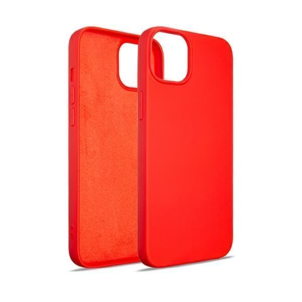 Beline Etui Silicone Iphone 14 Plus / 15 Plus 6.7" Czerwony/Red