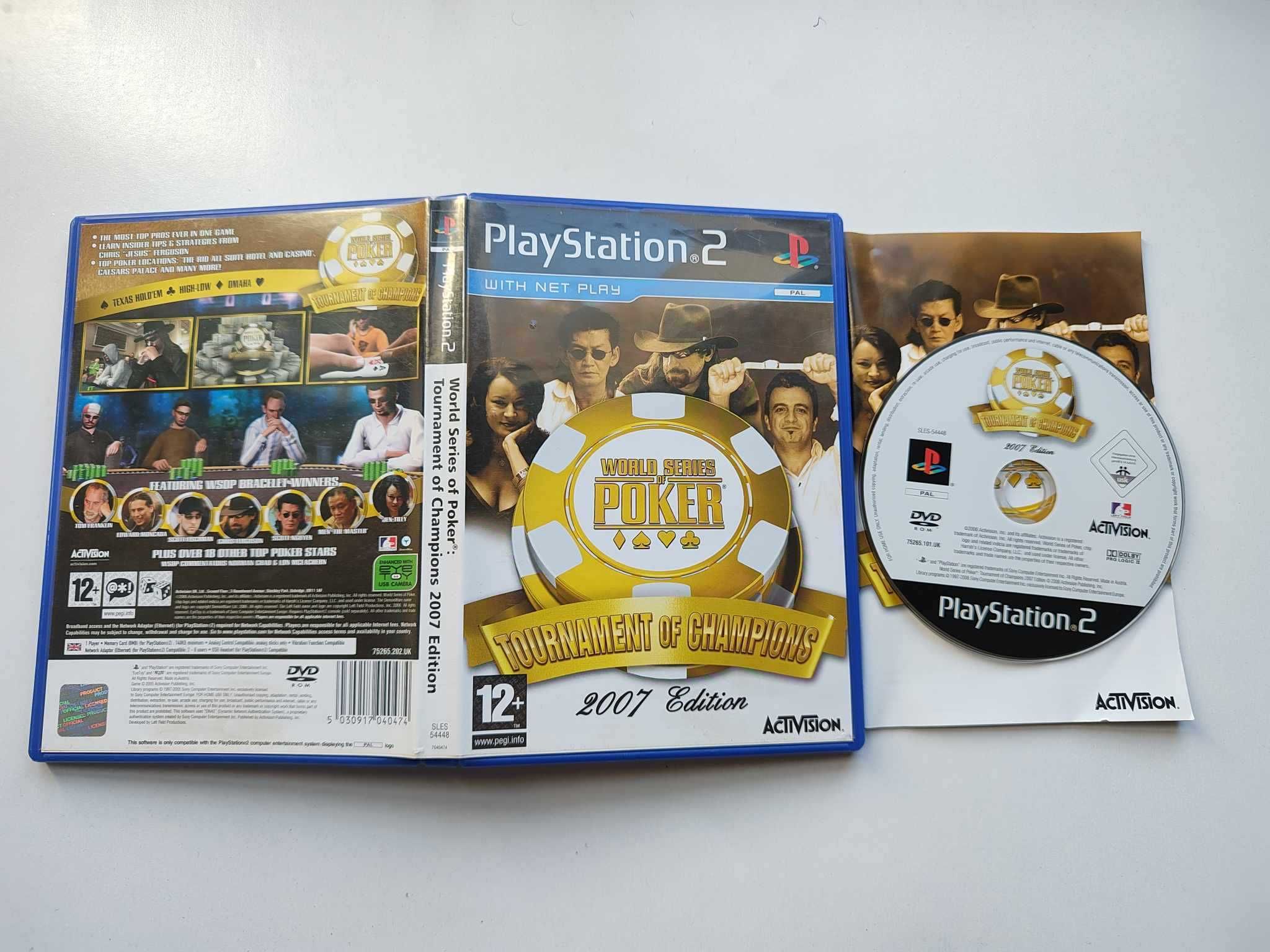 Gra PlayStation PS2 World Series of Poker