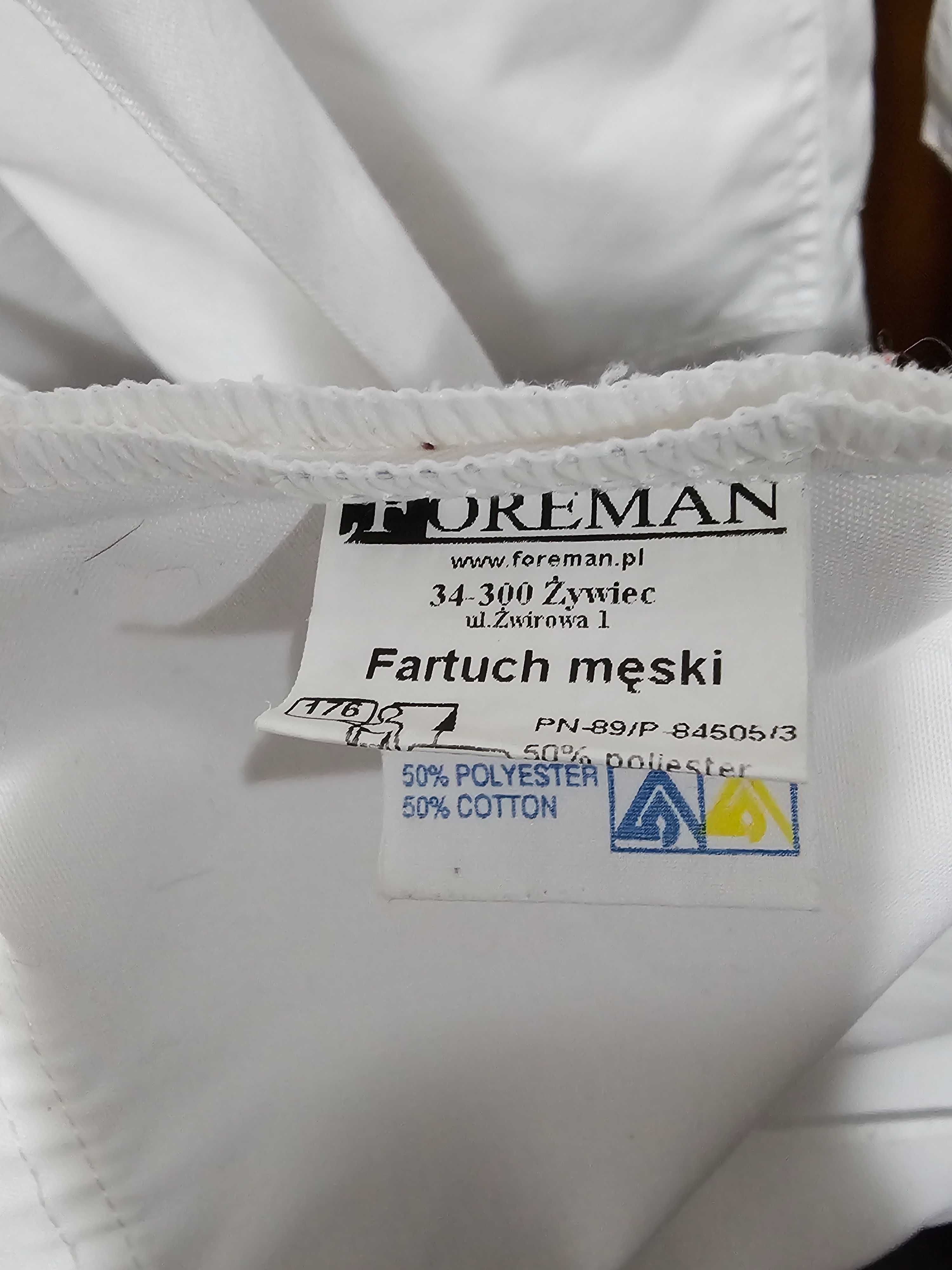 Fartuch Foreman 176cm 50% bawełna