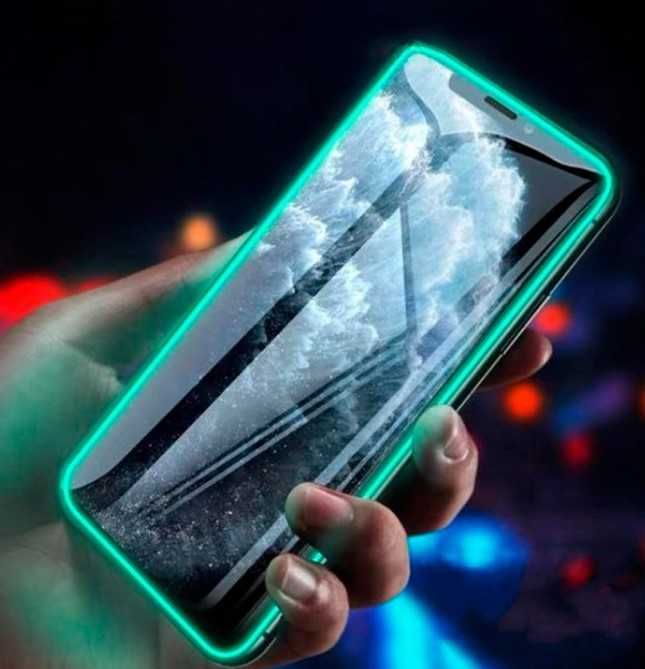 Protetor de ecran de vidro temperado para iPhone 13/13 Pro/14 (NEON)