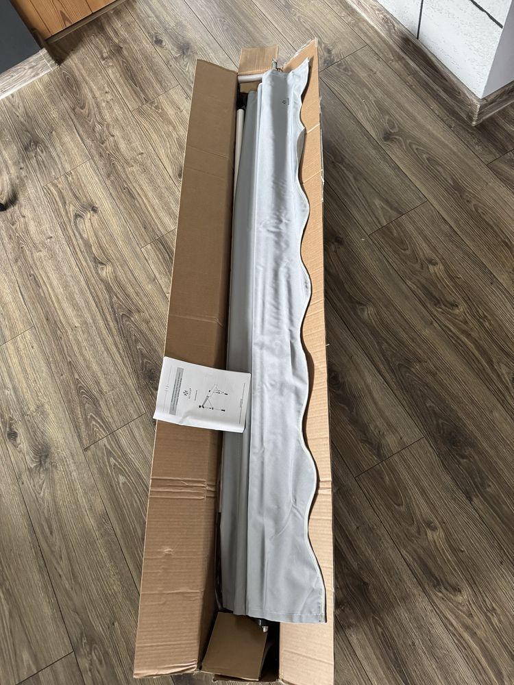 Markiza / daszek balkon taras 150cm szer