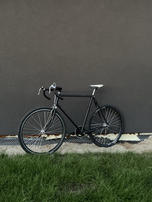 rower gazella single speed ostre koło