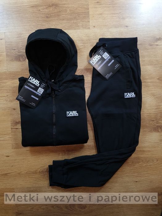 KARL LAGERFELD dres męski nowy komplet M L XL XXL wyprzedaż!