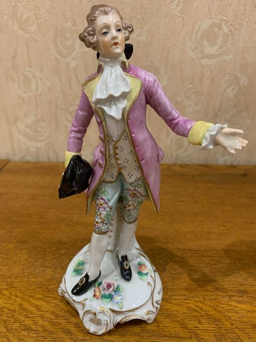 Рідкісна пара від Sitzendorf, старовинний канделябр SCHIERHOLZ