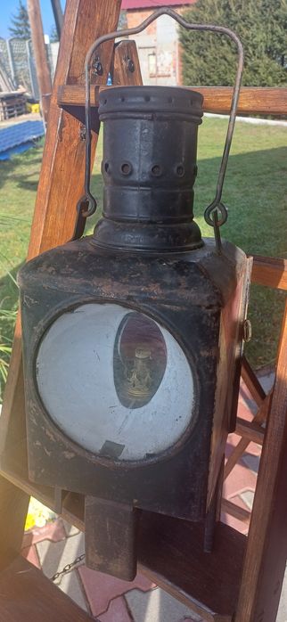 Vintage lampa kolejowa DB lata 70-80 KOSMOS BRENNER