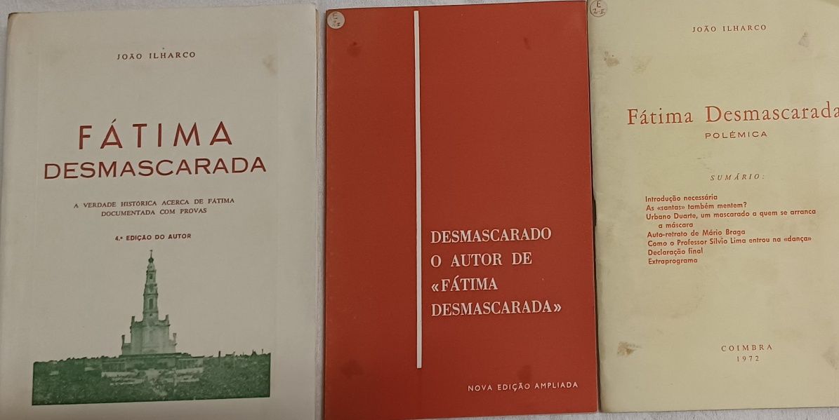 Fátima 3 Livros Polémicos