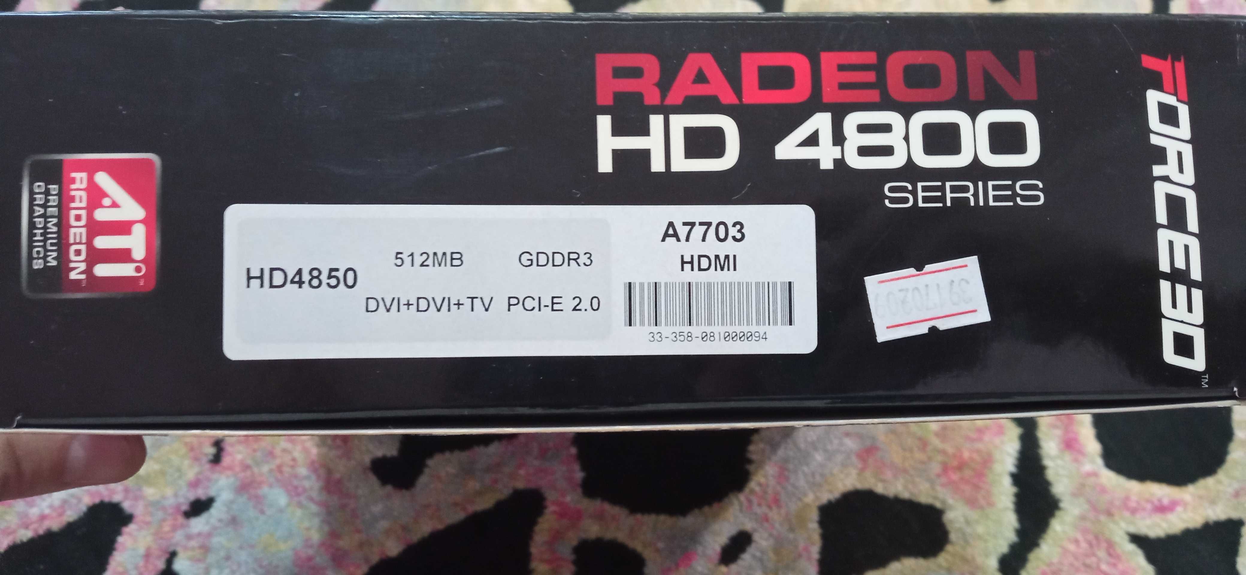 Видеокарта Radeon HD 4950 новая