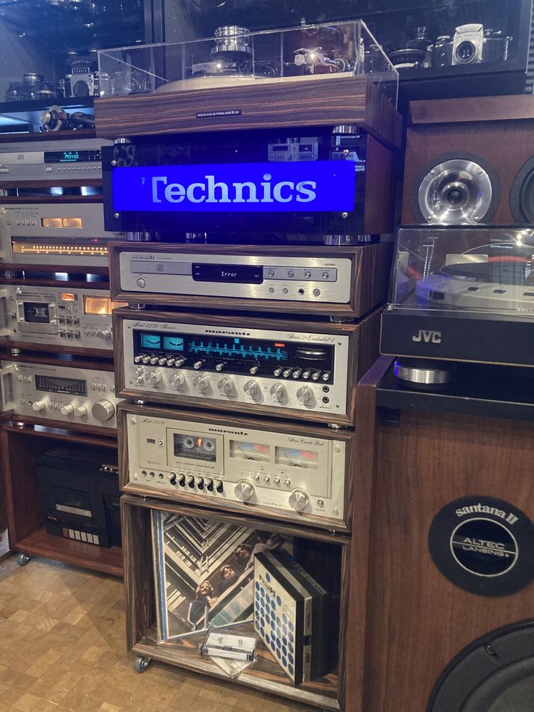 Retrospekcja zestaw Marantz JBL Canton Hitachi Japan