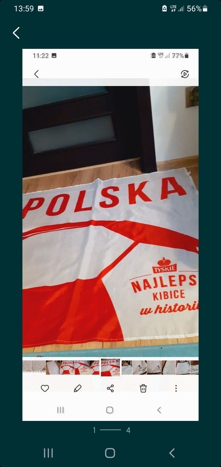 Szalik kibica I czapki I flaga i gwizdek  z prl cena za wszystko