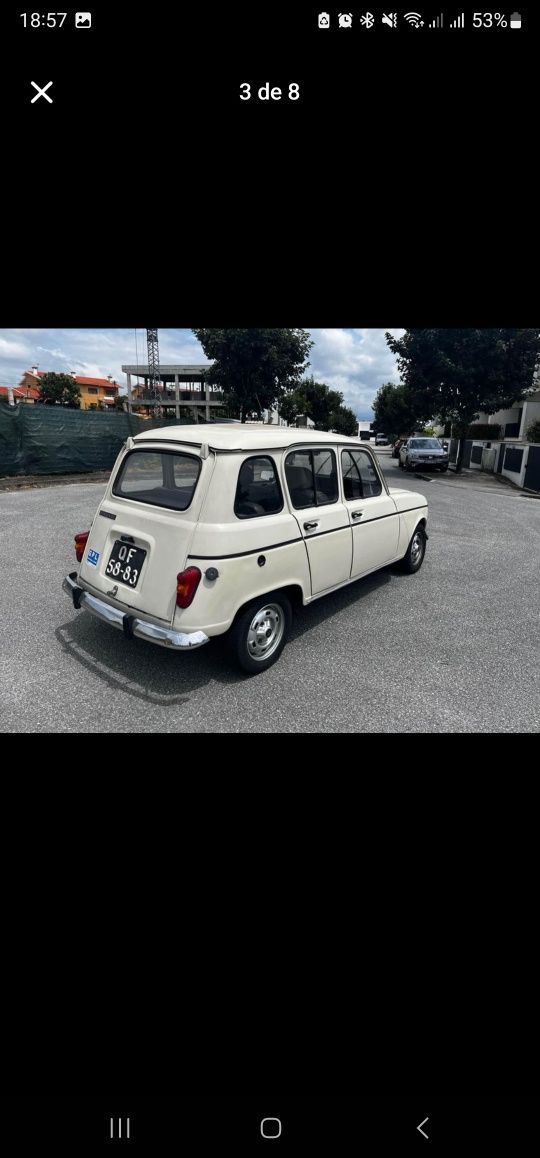 Renault 4L GTL Gasolina e Gás