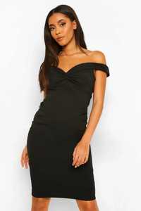 Чёрное платье для беременных Boohoo