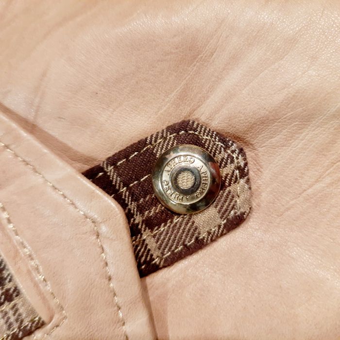 Szorty skóra naturalna włoskie roz 38