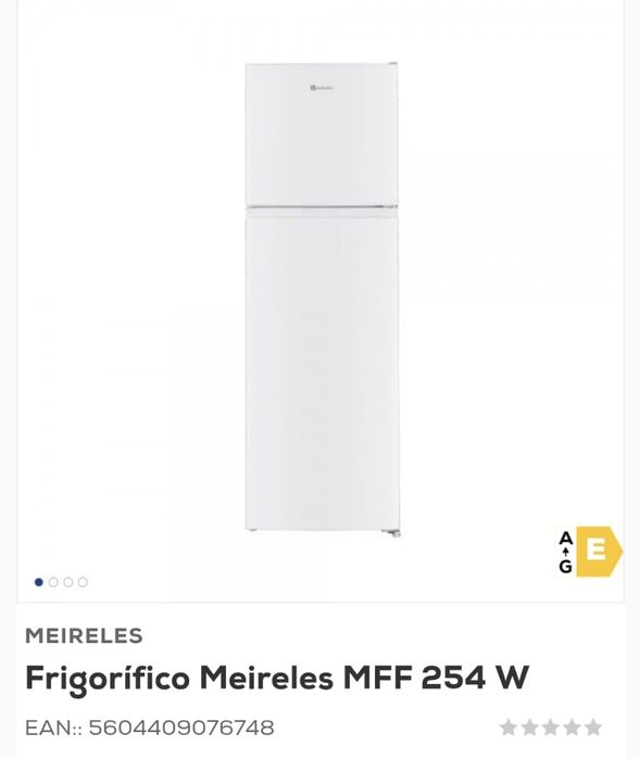 Vendo Frigorífico Meireles novo, ainda em caixa!