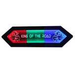 SCANIA Tablica LED Panel 3D Ekoskóra Logo TIR, nad łóżko