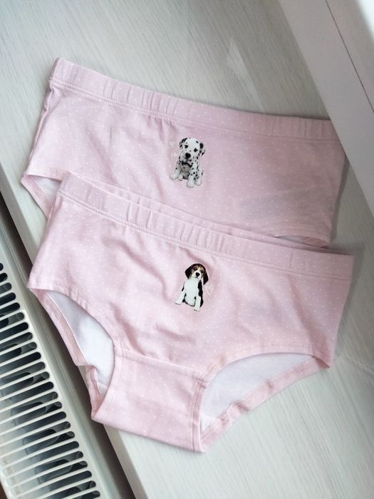 Білизна на дівчинку, трусики дитячі, труси, сліпи, напівшортики, Н&М,