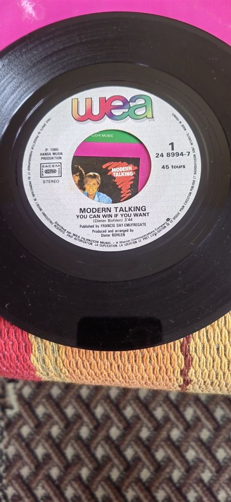 Modern Talking - You Can Win If You Want /Do You Wanna, 7"singiel winy