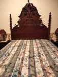Cama de casal madeira maciça