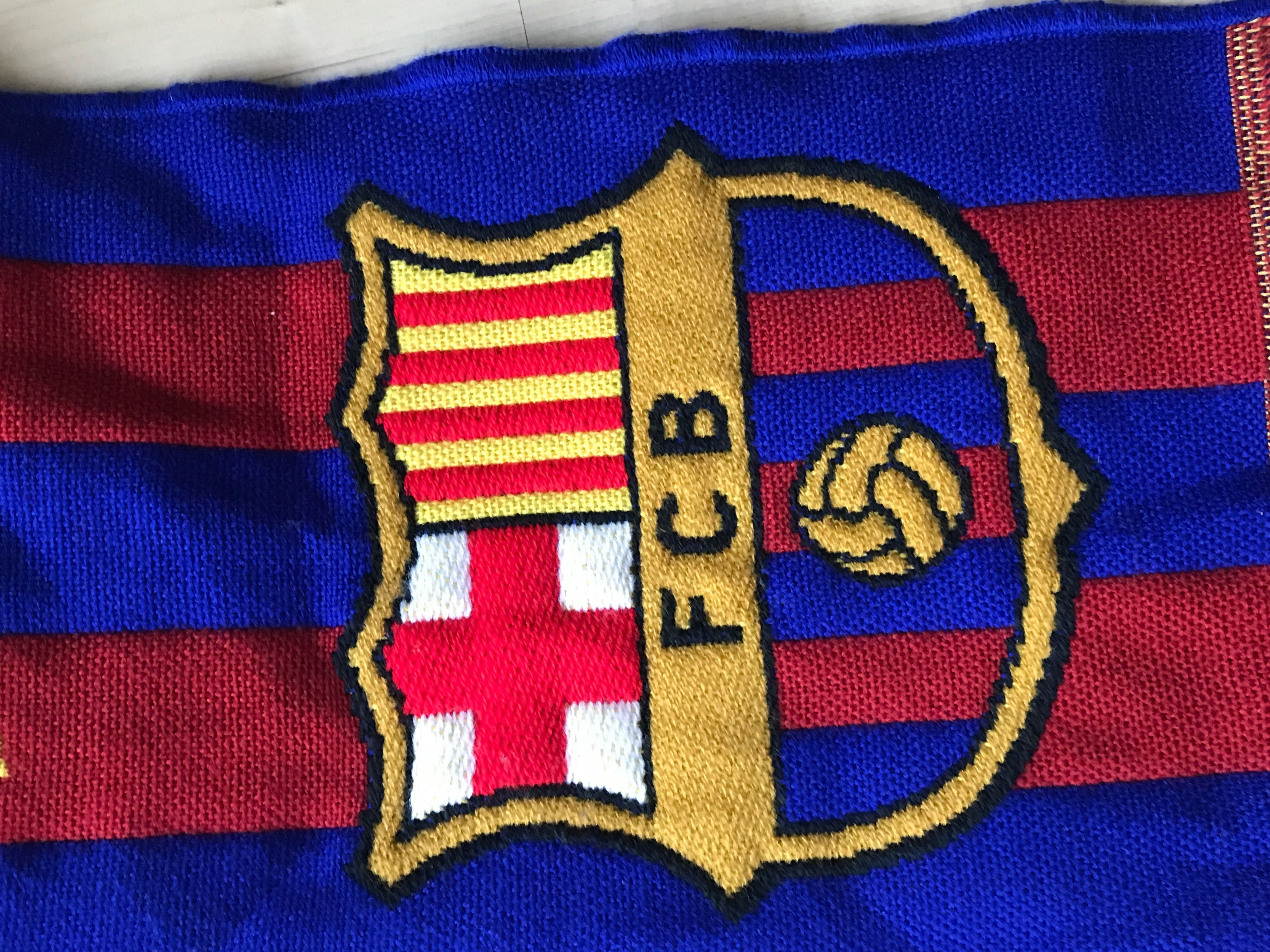 Szalik Fc Barcelona hologram