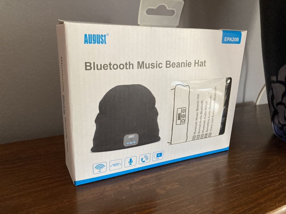 Music Beanie Hat - nieuzywany bluetooth
