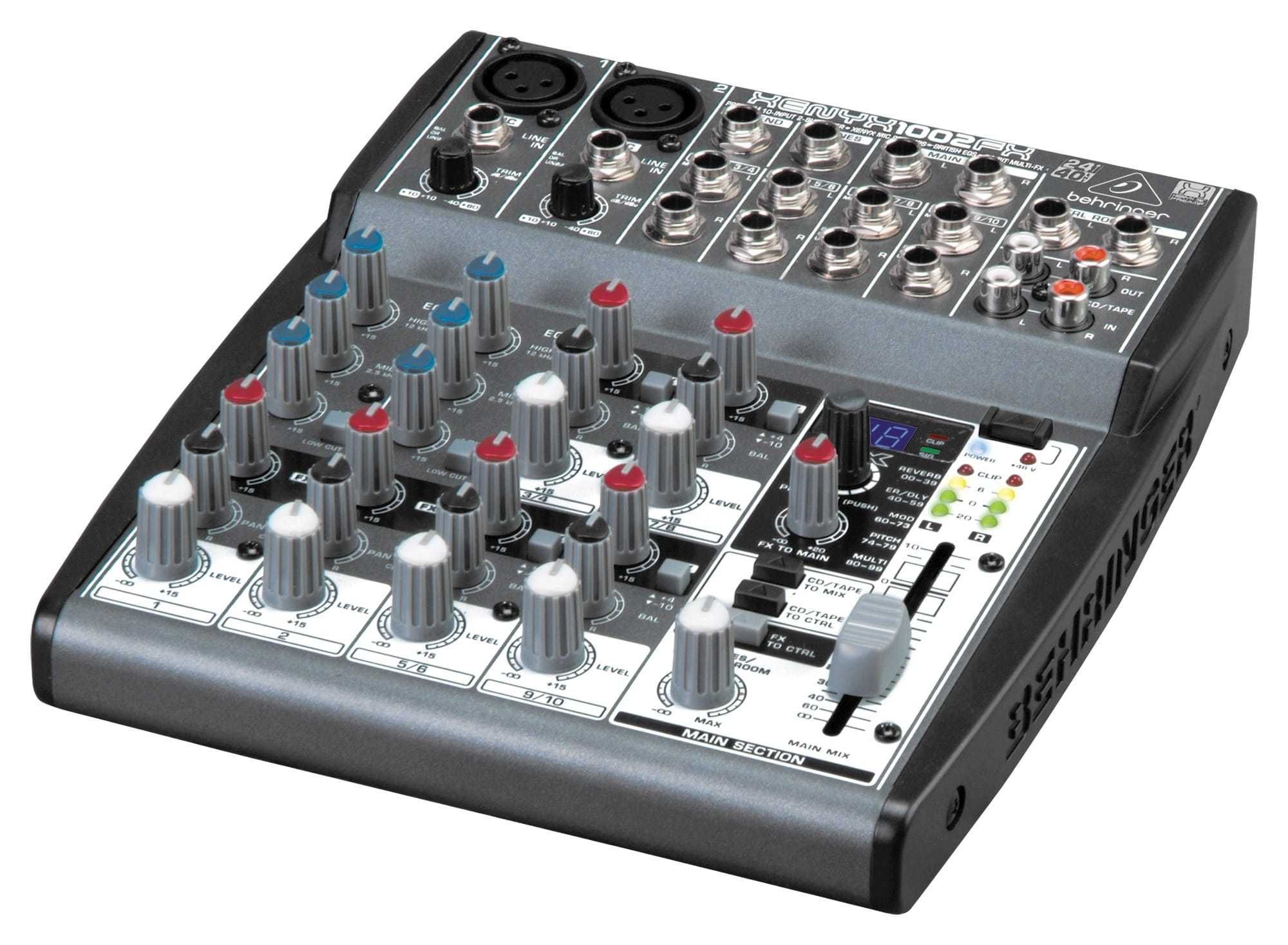 Behringer Henyx 1002FX - bez wad, z zasilaczem w zestawie