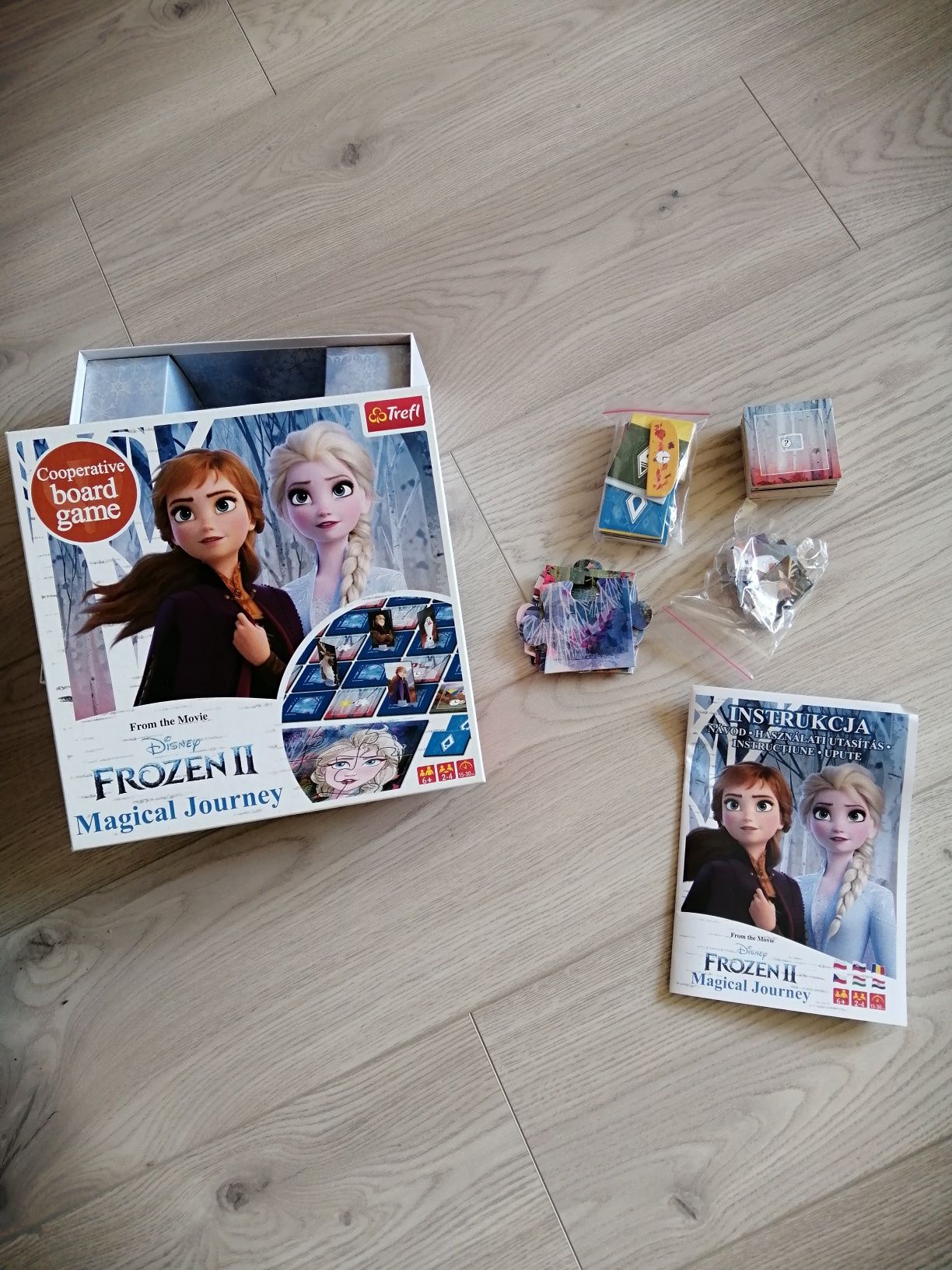 Frozen 2 II Gra Planszowa Disney Trefl 6+ Magical Journey