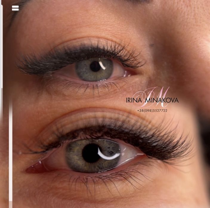 Наращивание ресниц 400 грн. 2D-3D