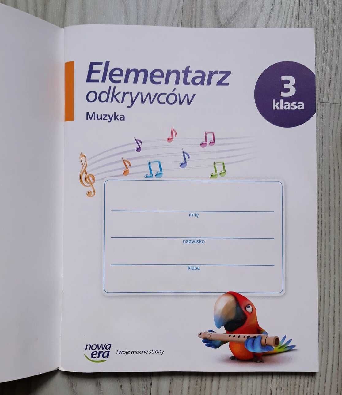 NOWY Elementarz odkrywców klasa 3 Muzyka książka