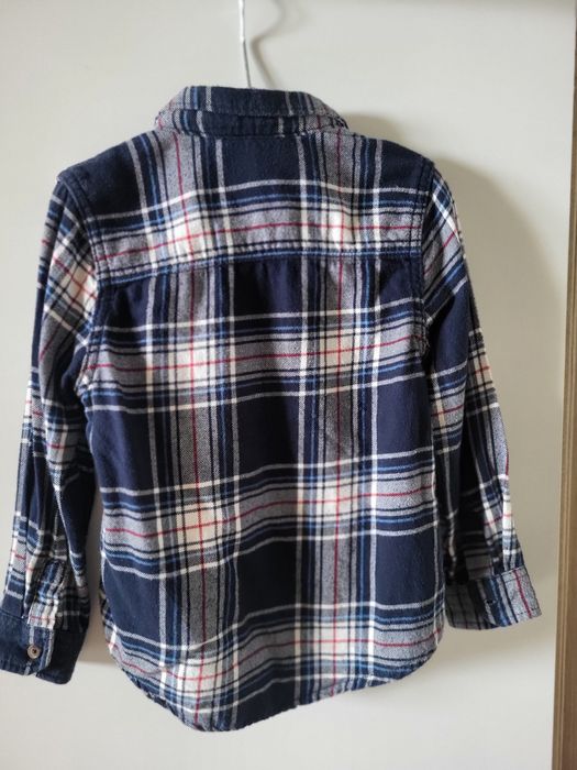 Koszula w kratę flanelowa