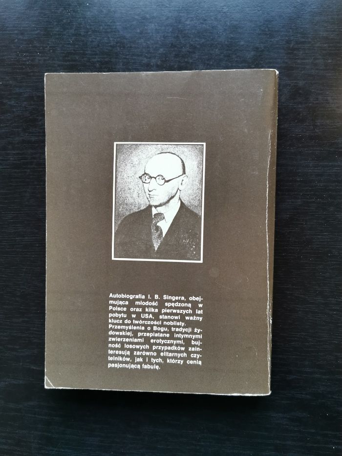 "Miłość i wygnanie" Isaac Bashevis Singer