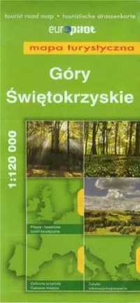 Mapa Turystyczna EuroPilot. Góry Świętokrzyskie br - praca zbiorowa