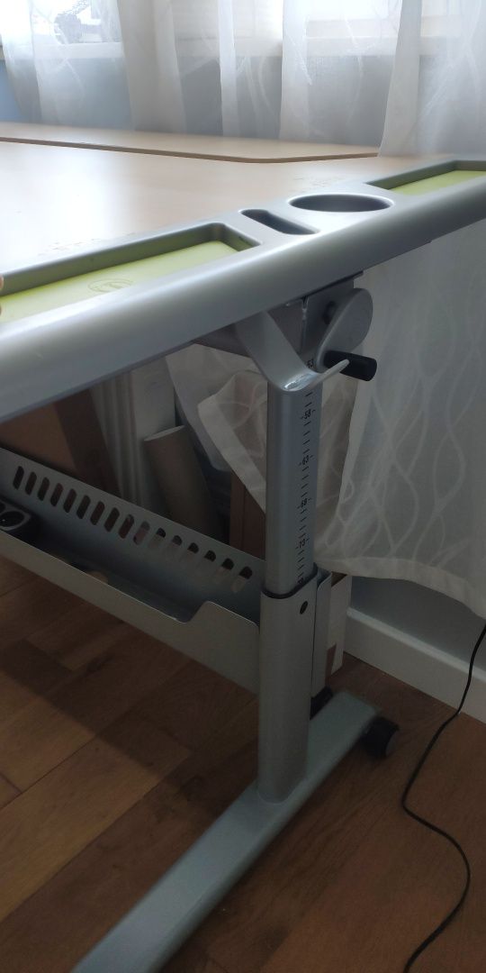 Biurko ergonomiczne PAIDI Tablo z regulacją wysokości i kąta nachyleni