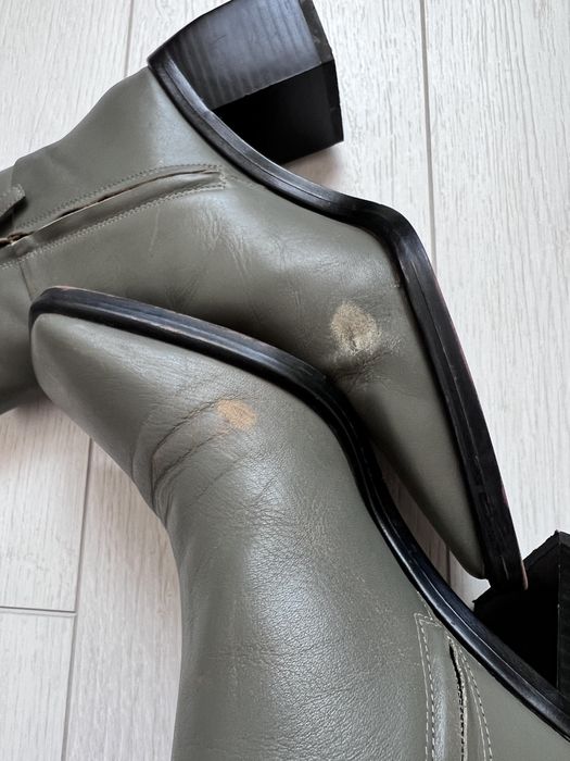 Ботинки с квадратным мысом Zara 36р.