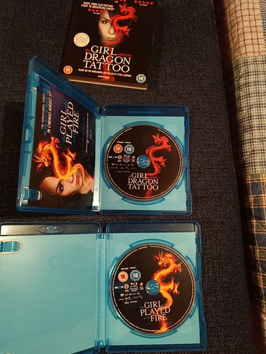 "The Girl With the Dragon Tattoo" + "The Girl Who Played With Fire"