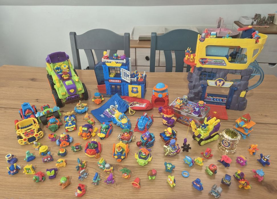 Duży zestaw Super Zings