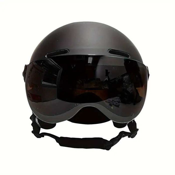 Capacete ski esqui snowboard neve quente 2 em 1 COM VISEIRA uv NOVO