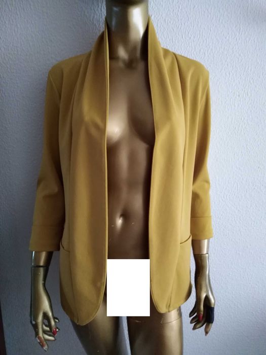 Blazer Beauty Moda Amarelo