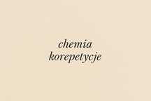 Korepetycje chemia