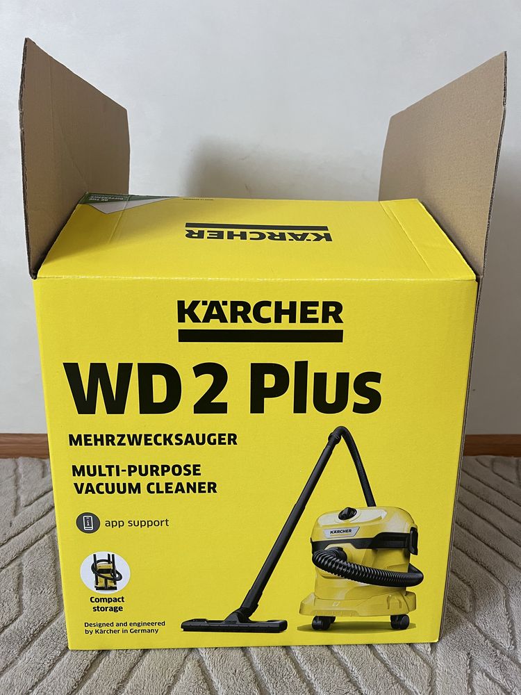 Пилосос Karcher WD 2 Plus V-12/4/18 1.628-000.0